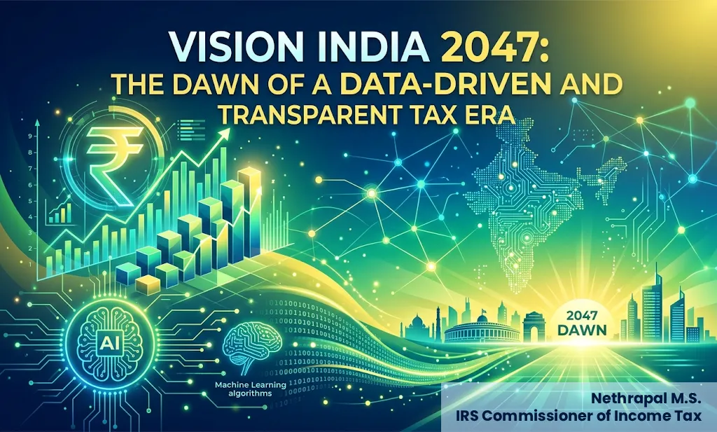 vision india 2047 the dawn of data driven and transparent tax era